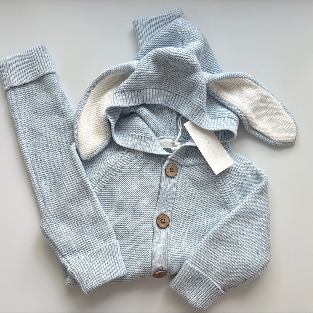 Cuddle & Kind Knit Bunny Romper